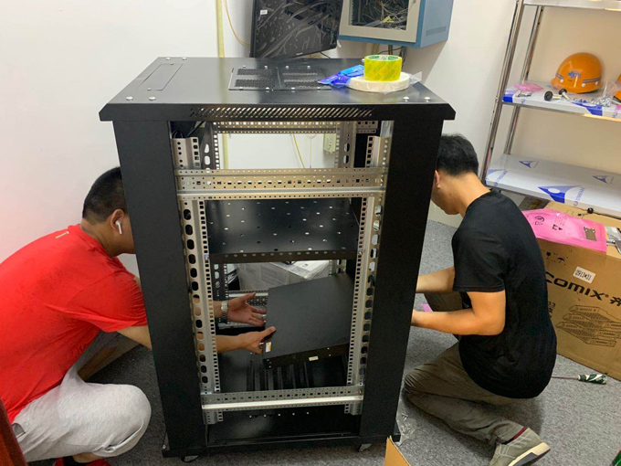 炫億時代專業化搭建中冶置業集團三亞分公司組網項目