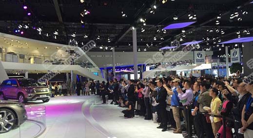 2015年第16屆上海國際車展無線覆蓋現場
