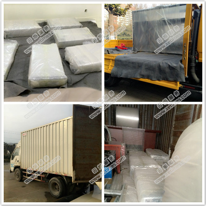 淮安市機(jī)房搬遷現(xiàn)場(chǎng)設(shè)備打包、裝車、運(yùn)輸過(guò)程圖