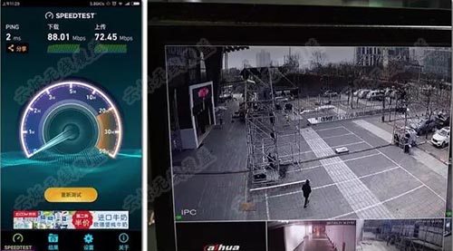 寶沃BX5發(fā)布會現(xiàn)場網(wǎng)速終端測試